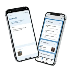 Bild von 2 Mobiltelefonen