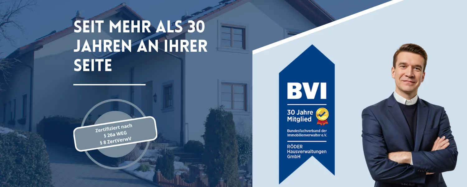 Seit mehr als 30 Jahren an Ihrer Seite - Wir sind Ihre Hausverwaltung